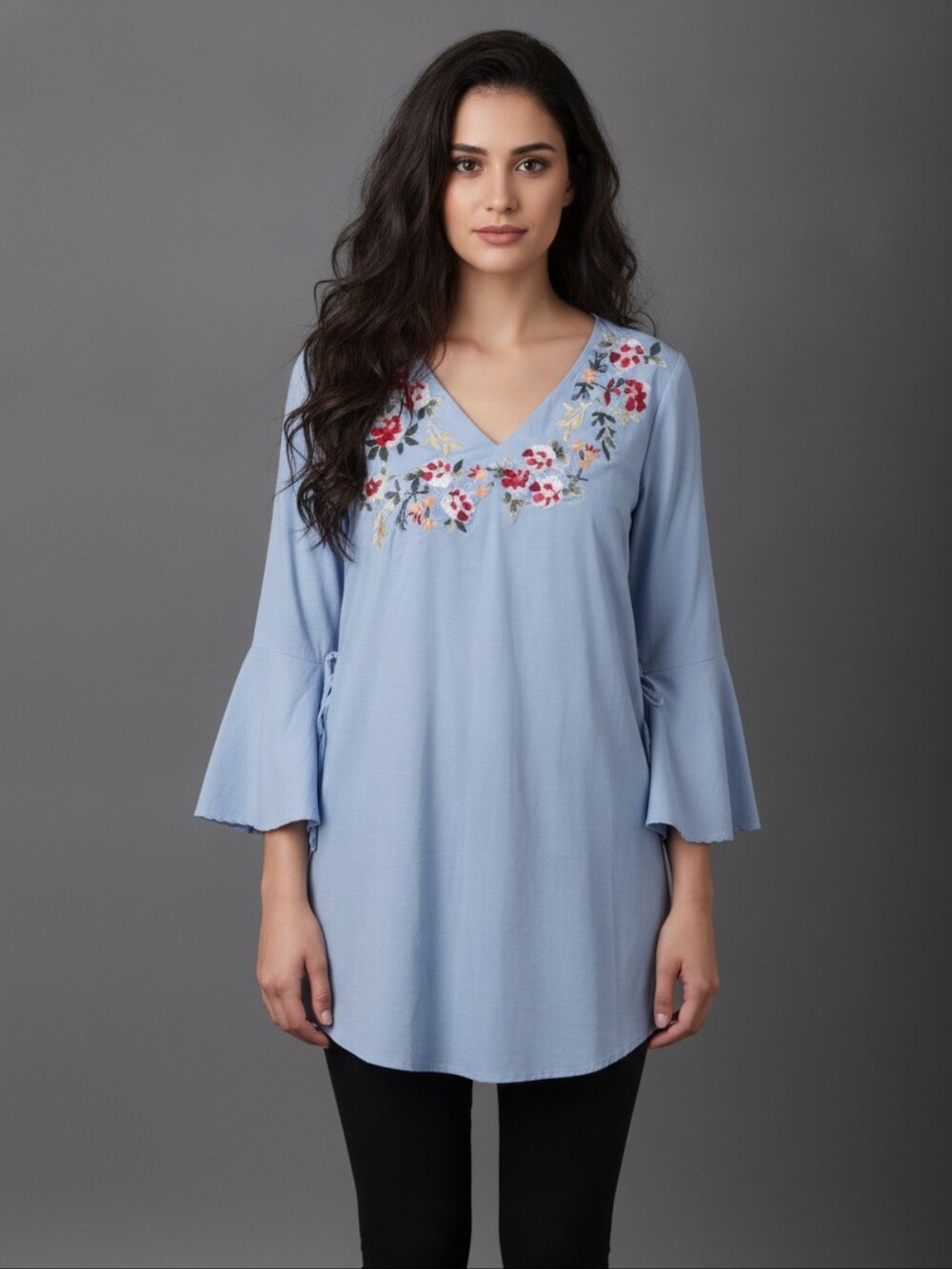 Spense Ladies embroidered shirt.